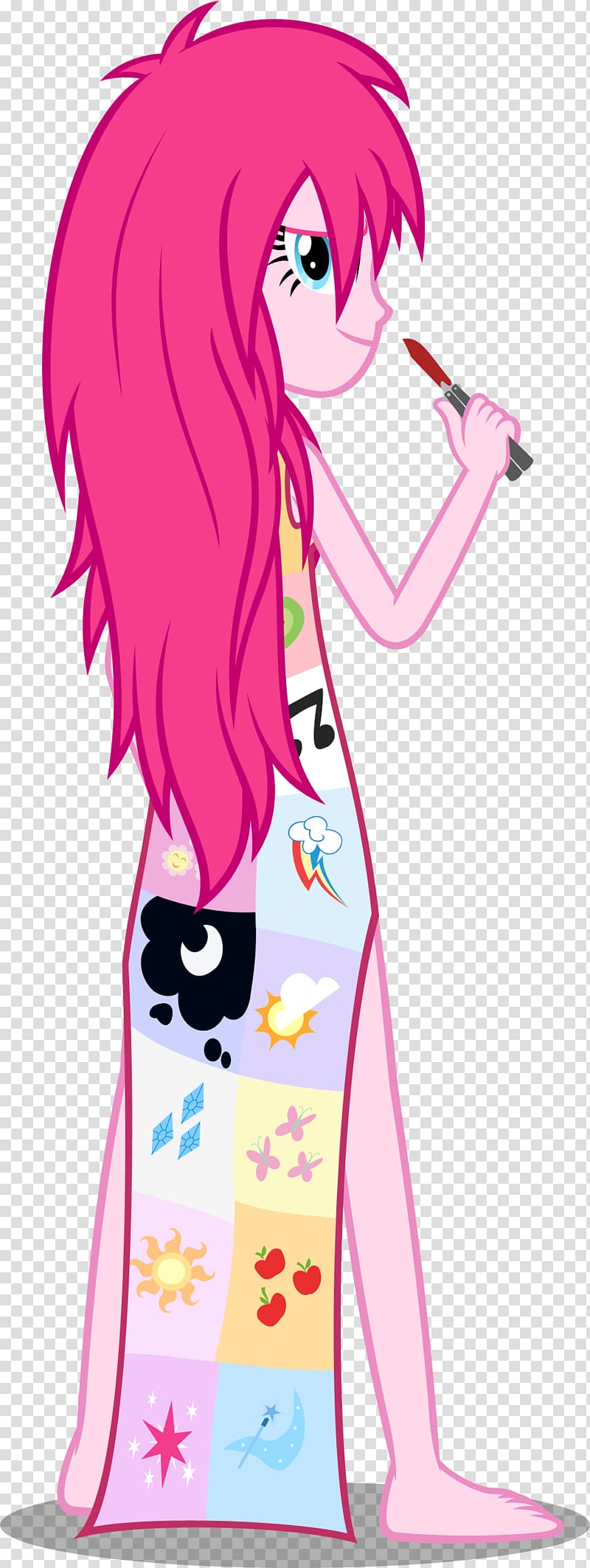 Pinkie Pie Twilight Sparkle My Little Pony: Equestria Girls Rarity, bloody knife transparent background PNG clipart