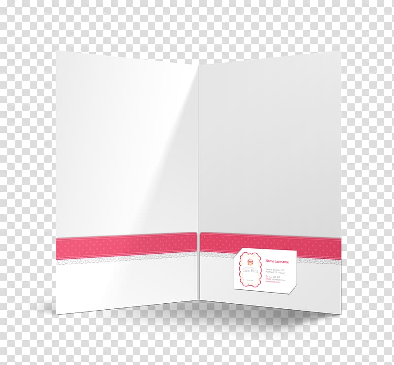 Brand Magenta, fresh business card transparent background PNG clipart