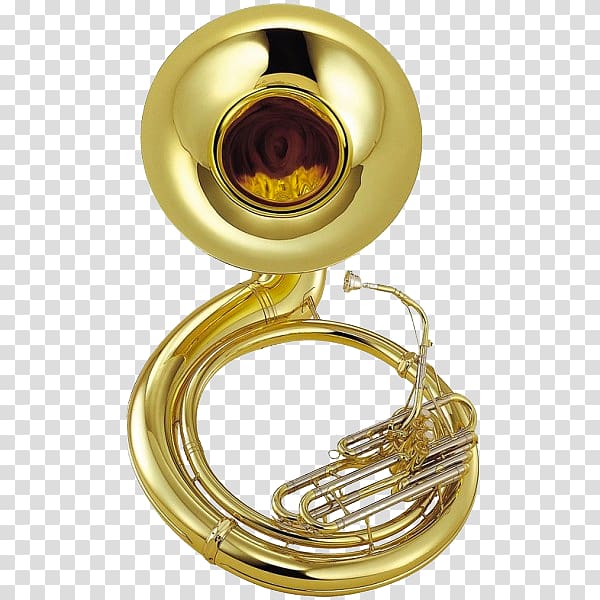 Sousaphone Musical Instruments Brass Instruments Tuba Marching band, musical instruments transparent background PNG clipart