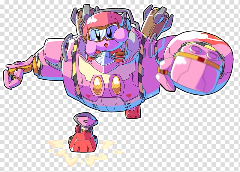 Kirby: Planet Robobot Fan art, kirby 64 fan art transparent background PNG clipart