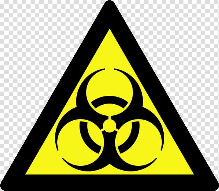 Biological hazard Hazard symbol , Safety transparent background PNG clipart