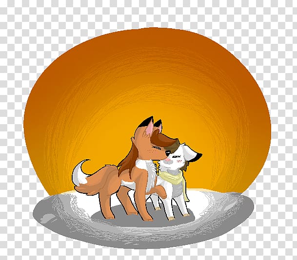 Dog Cat Cartoon Tail, Winter Wonderland transparent background PNG clipart