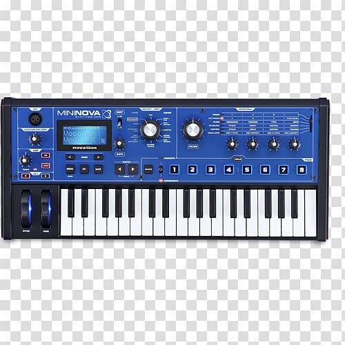 microKORG Novation Digital Music Systems Sound Synthesizers Analog modeling synthesizer, musical instruments transparent background PNG clipart