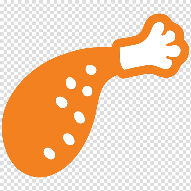 Emoji Sticker Emoticon Chicken Thighs Chicken meat, Emoji transparent background PNG clipart