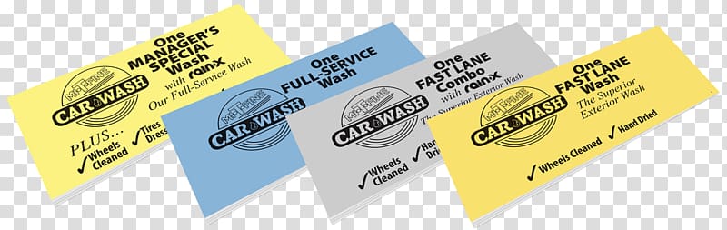 Paper Mi-T Fine Car Wash Plano Irving, cards transparent background PNG clipart