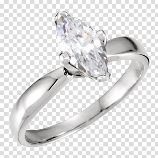 Engagement ring Solitaire Wedding ring Diamond, Marquise Diamond Rings transparent background PNG clipart