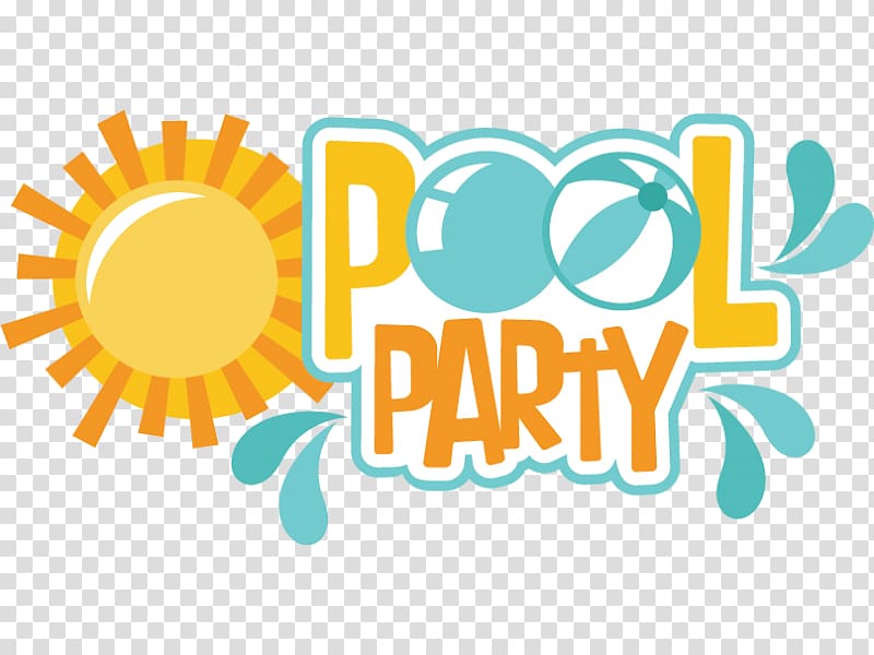 pool party illustration, Party Swimming pool , Privet Party transparent background PNG clipart