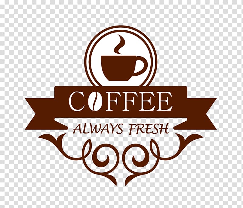 Coffee Always Fresh text overlay, Coffee bean Cafe Coffee cup, Coffee Food Icon transparent background PNG clipart