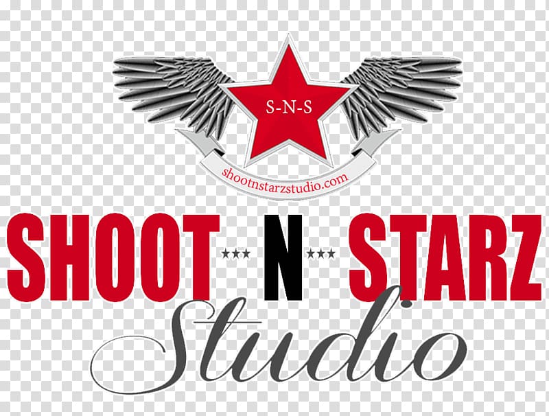 Shoot-N-Starz-Studio Logo Graphic design Printed T-shirt, shoot studio transparent background PNG clipart