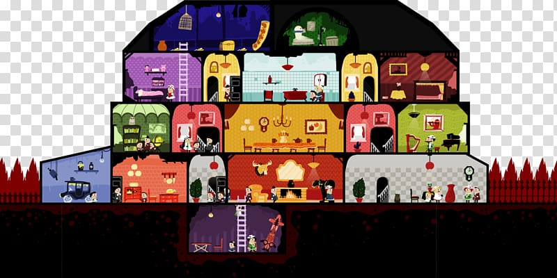 Haunt the House: Terrortown Haunted house Game YouTube, dim transparent background PNG clipart