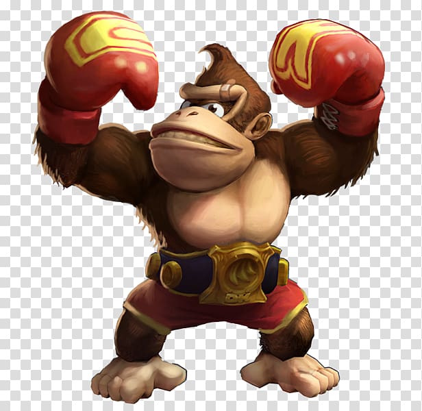 Super Smash Bros. Brawl Donkey Kong Country 2: Diddy\'s Kong Quest Project M Donkey Kong 64, boxer transparent background PNG clipart