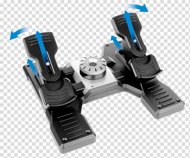 Aircraft Saitek Pro Flight Rudder Pedals Saitek Pro Flight Yoke Game Controllers, aircraft transparent background PNG clipart