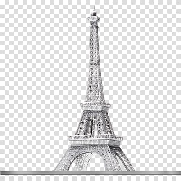 Eiffel Tower Big Ben Chrysler Building Puzz 3D Metal, eiffel transparent background PNG clipart