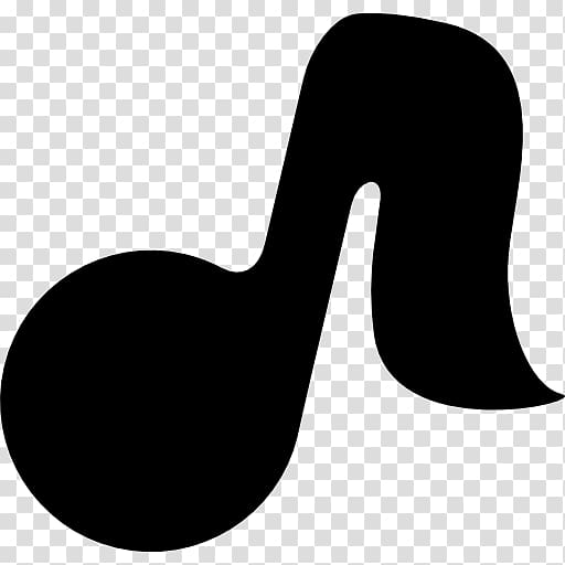 Musical note Flat Eighth note, musical note transparent background PNG clipart