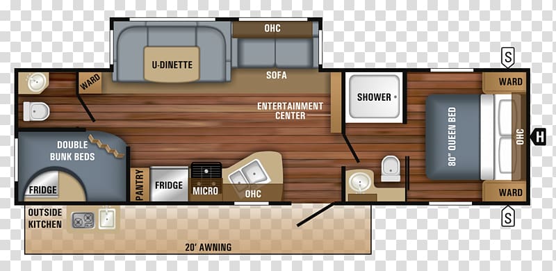 Jayco, Inc. Campervans Caravan Trailer Dinette, tumbleweed transparent background PNG clipart