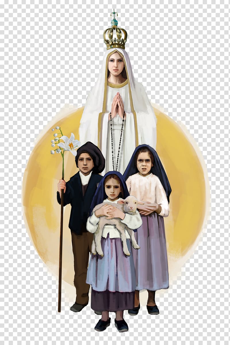 Religion Costume Outerwear, nossa senhora de fatima transparent background PNG clipart