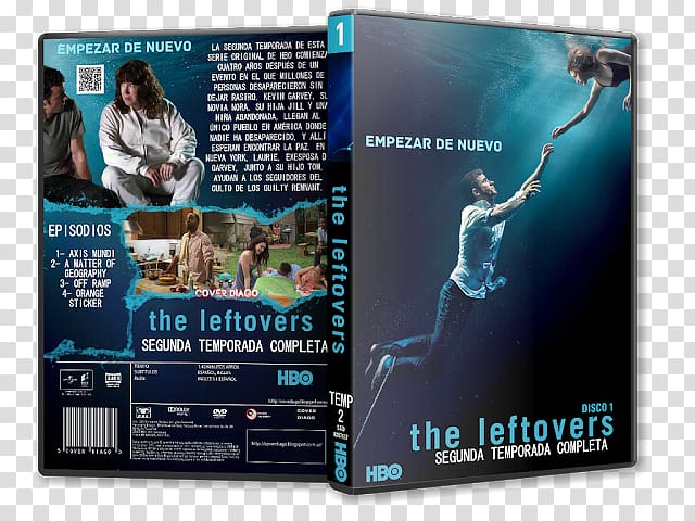 Blu-ray disc The Leftovers, Season 2 Poster Display advertising Television show, cover dvd transparent background PNG clipart