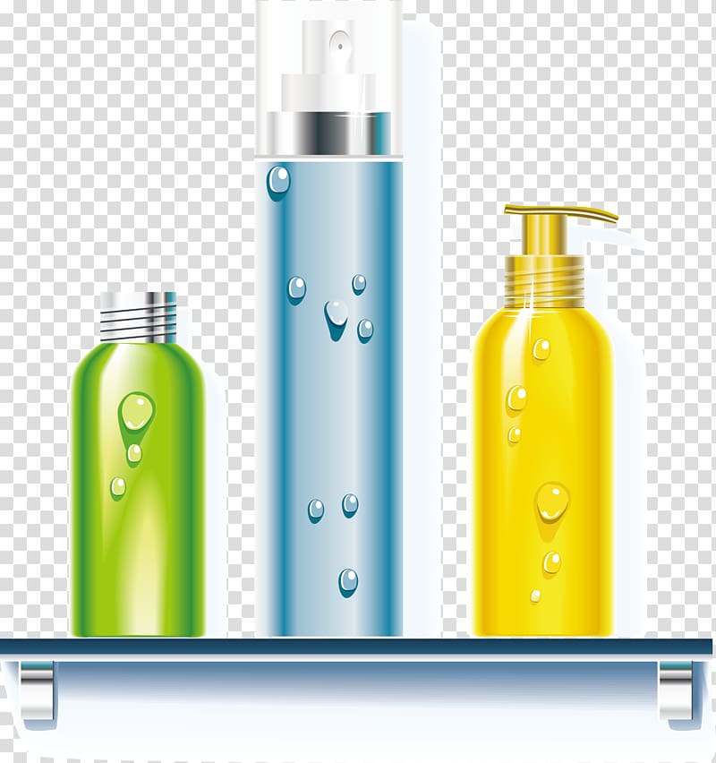 Cleaning Cleanliness Icon, Yellow bottle material transparent background PNG clipart