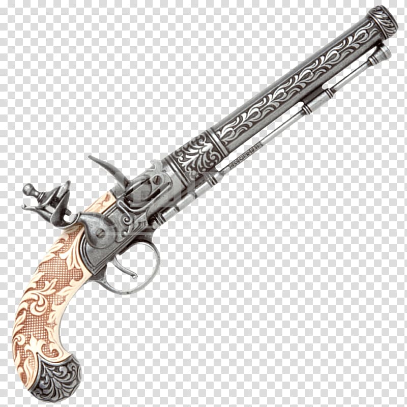 Trigger Flintlock Firearm Pistol Weapon, weapon transparent background PNG clipart