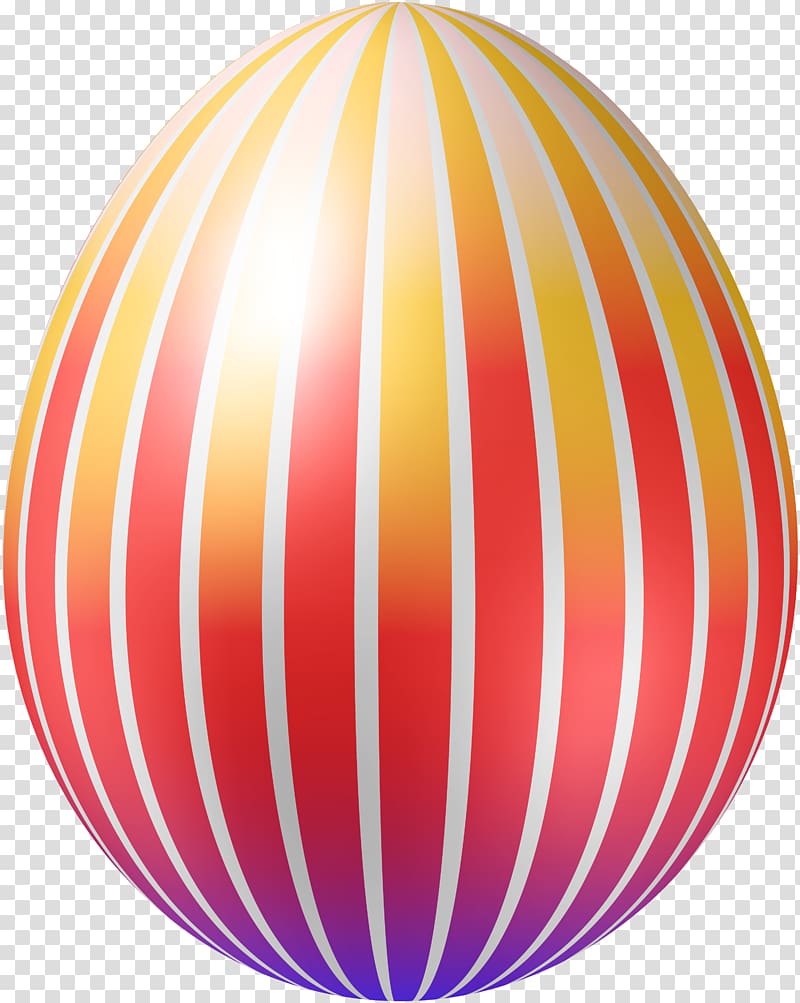 Sphere Easter egg Ball Recreation, Red lines of eggs transparent background PNG clipart