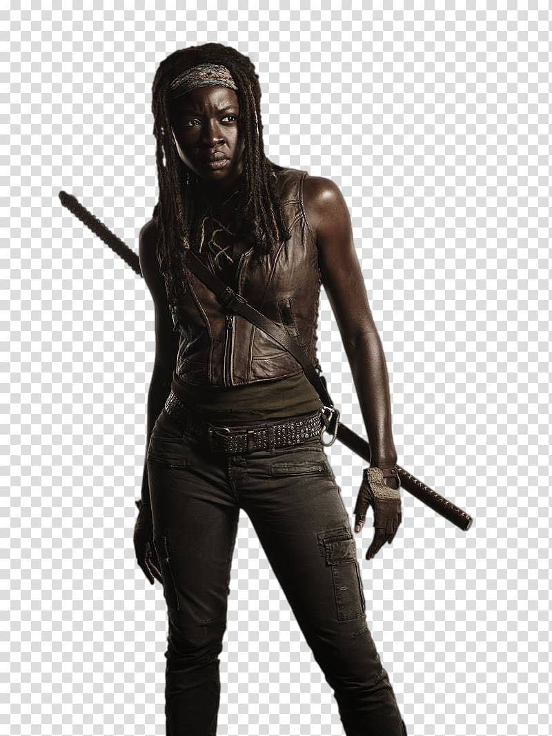 Michonne Daryl Dixon The Walking Dead, Season 4 Television show, dead transparent background PNG clipart