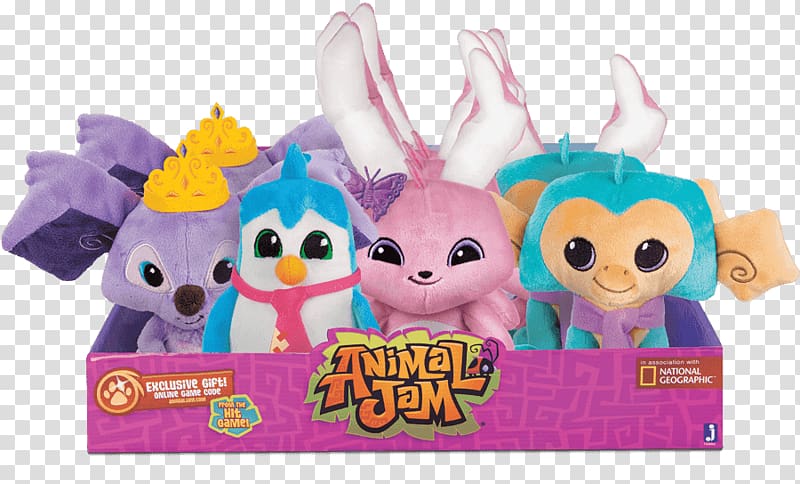 Plush National Geographic Animal Jam Stuffed Animals & Cuddly Toys Rabbit, toy transparent background PNG clipart
