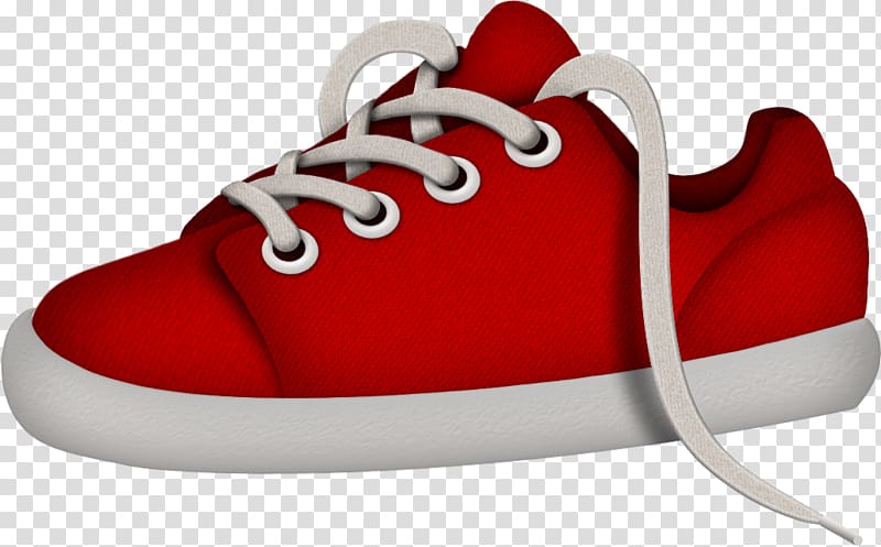 Sneakers Shoe Casual Footwear, Pretty red shoes transparent background PNG clipart