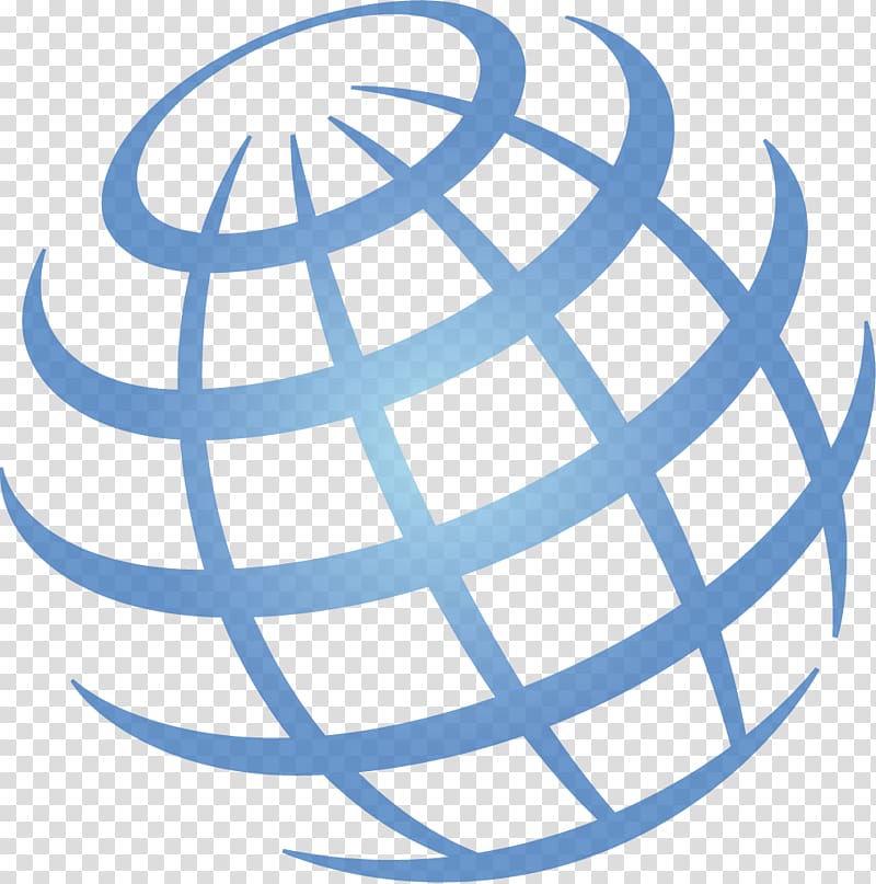 blue globe logo