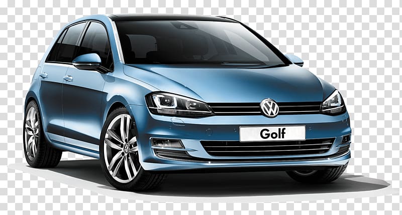 blue Volkswagen Golf 5-door hatchback, Volkswagen GTI Volkswagen Golf Mk6 Car Volkswagen Beetle, Blue Volkswagen Golf Car transparent background PNG clipart