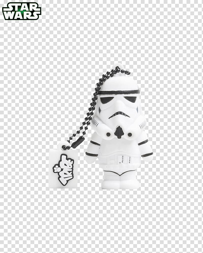 Stormtrooper USB Flash Drives Computer data storage Flash memory Star Wars, stormtrooper transparent background PNG clipart