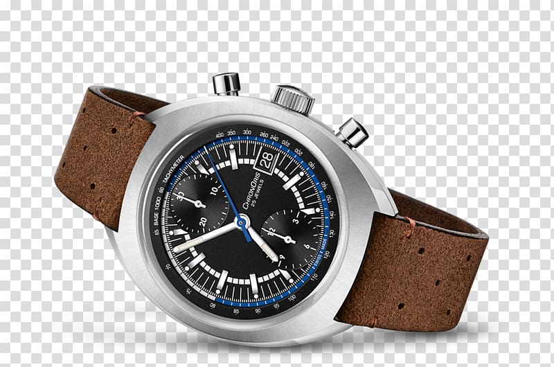 Oris Williams Martini Racing Chronograph Watch Clock, watch transparent background PNG clipart