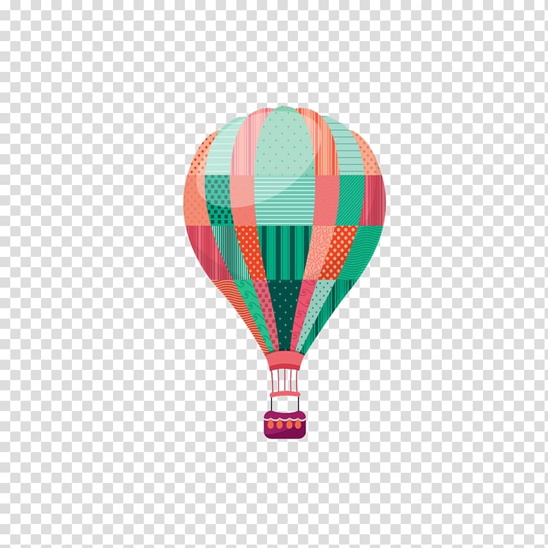Flight Hot air balloon Illustration, hot air balloon transparent background PNG clipart