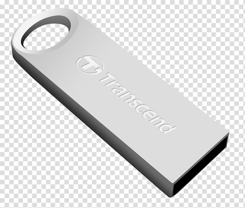USB Flash Drives Computer data storage Flash memory, pendrive transparent background PNG clipart