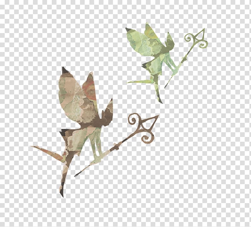 Butterfly Leaf Elf, Medieval elf butterfly elf cute transparent background PNG clipart
