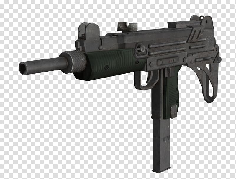 Uzi Firearm Call of Duty: Black Ops II Weapon, machine gun transparent background PNG clipart