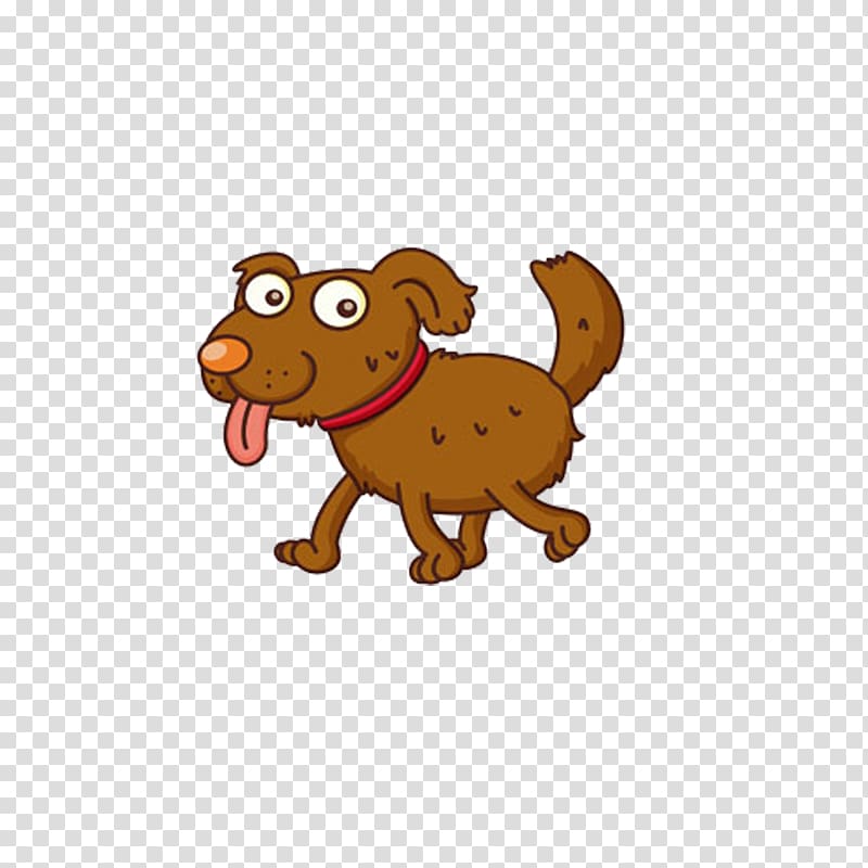 Animal Desktop , Brown puppy Free to pull material transparent background PNG clipart