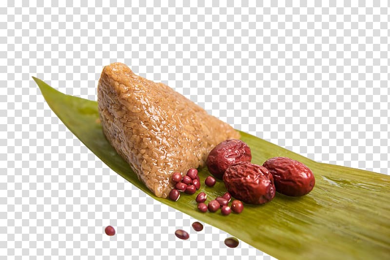 Zongzi Leaf Glutinous rice, Bamboo leaves and pull the dumplings Free transparent background PNG clipart
