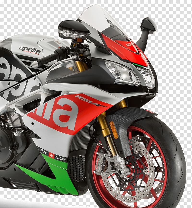 Aprilia RSV4 Motorcycle Sport bike V4 engine, motorcycle transparent background PNG clipart