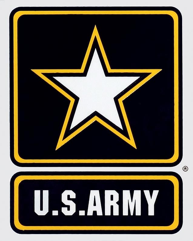 U.S. Army logo, United States Army Decal Military, Us Military Service Star Logo transparent background PNG clipart