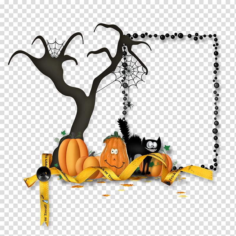 Halloween Frames Graphic design Cornice, Brochure halloween transparent background PNG clipart
