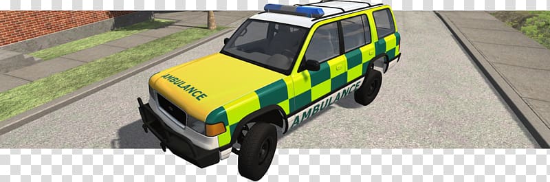 BeamNG.drive City car Family car, Ambulence transparent background PNG clipart