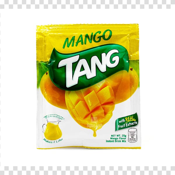 Drink mix Juice Tang Fizzy Drinks Tea, Mango juice transparent background PNG clipart