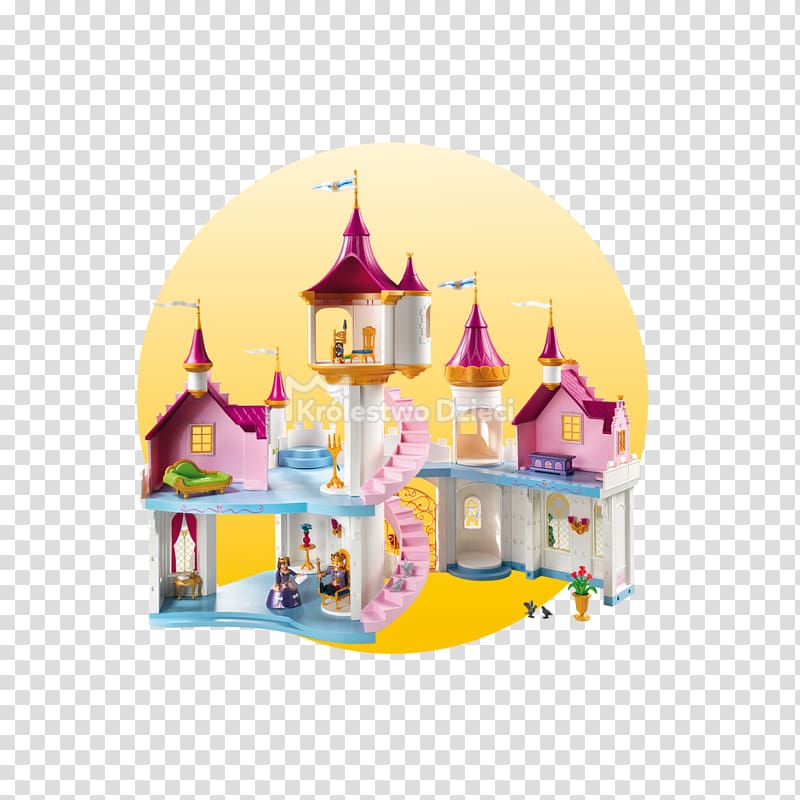 Toy Playmobil Game Castle Construction set, toy transparent background PNG clipart