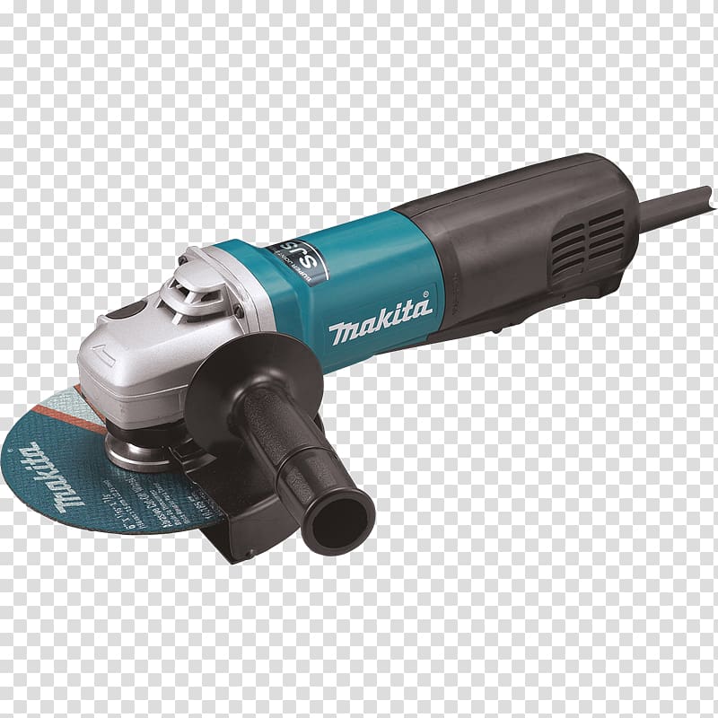 Angle grinder Makita Grinding machine Tool Hammer drill, grinding polishing power tools transparent background PNG clipart