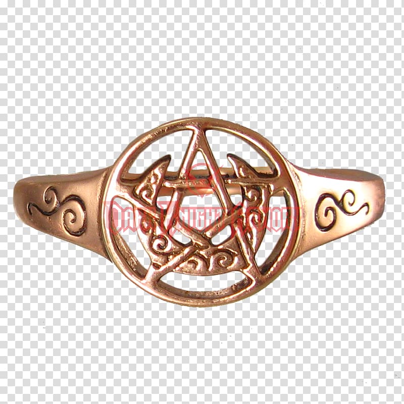 Ring Wicca Pentacle Pentagram Jewellery, ring transparent background PNG clipart