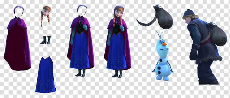 Anna Kristoff Elsa Olaf Hans, Anna Frozen transparent background PNG clipart