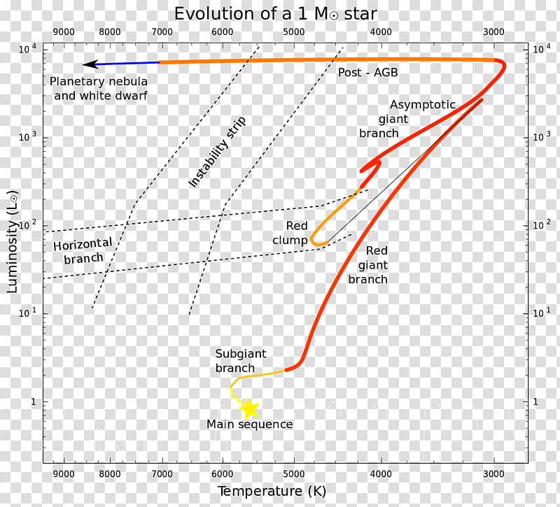 Horizontal branch Main sequence Star Red giant Red-giant branch, star transparent background PNG clipart