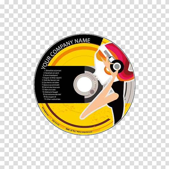 Compact disc Album cover Cover art, CD transparent background PNG clipart