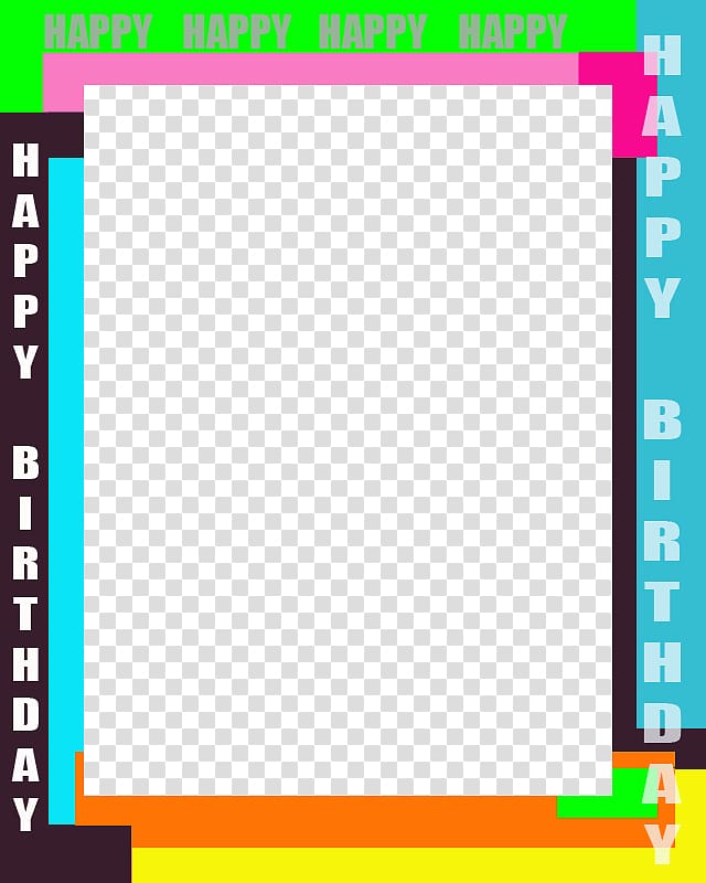 Happy Birthday Frames Magazine , Free Birthday Frames transparent background PNG clipart