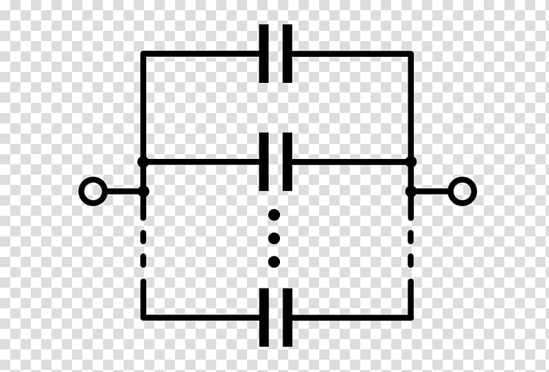 Capacitor Electricity Equivalent circuit Electronic circuit Electrical network, capacitor transparent background PNG clipart